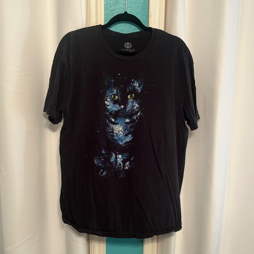 🌌 Galaxy Cat 🐈‍⬛ Graphic Tee